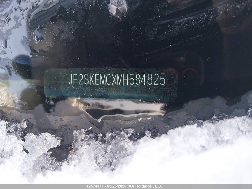 2021 Subaru Forester Sport VIN: JF2SKEMCXMH584825 Lot: 12574371