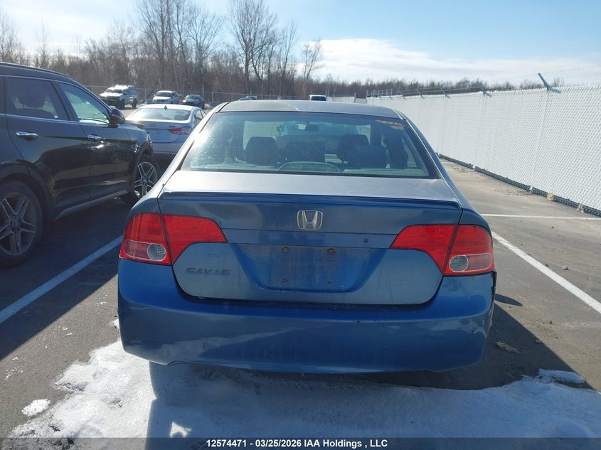 2008 Honda Civic VIN: 2HGFA16228H002198 Lot: 12574471