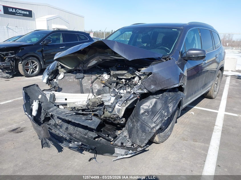 2022 Honda Pilot Touring 8P VIN: 5FNYF6H92NB504503 Lot: 12574499