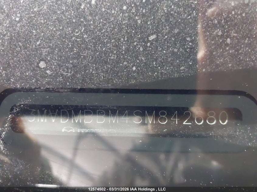 2025 Mazda Cx-30 Gx VIN: 3MVDMBBM4SM842680 Lot: 12574502