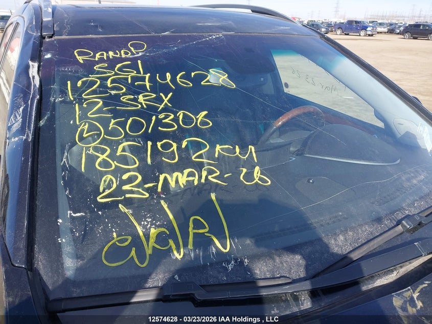 2012 Cadillac Srx Premium Collection VIN: 3GYFNFE36CS501306 Lot: 12574628