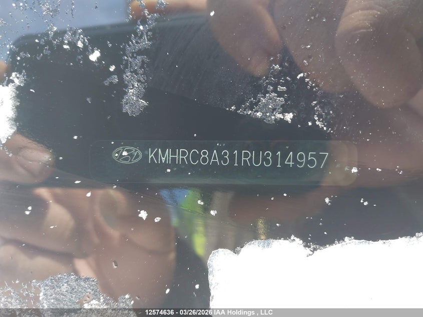 2024 Hyundai Venue Sel/Limited VIN: KMHRC8A31RU314957 Lot: 12574636