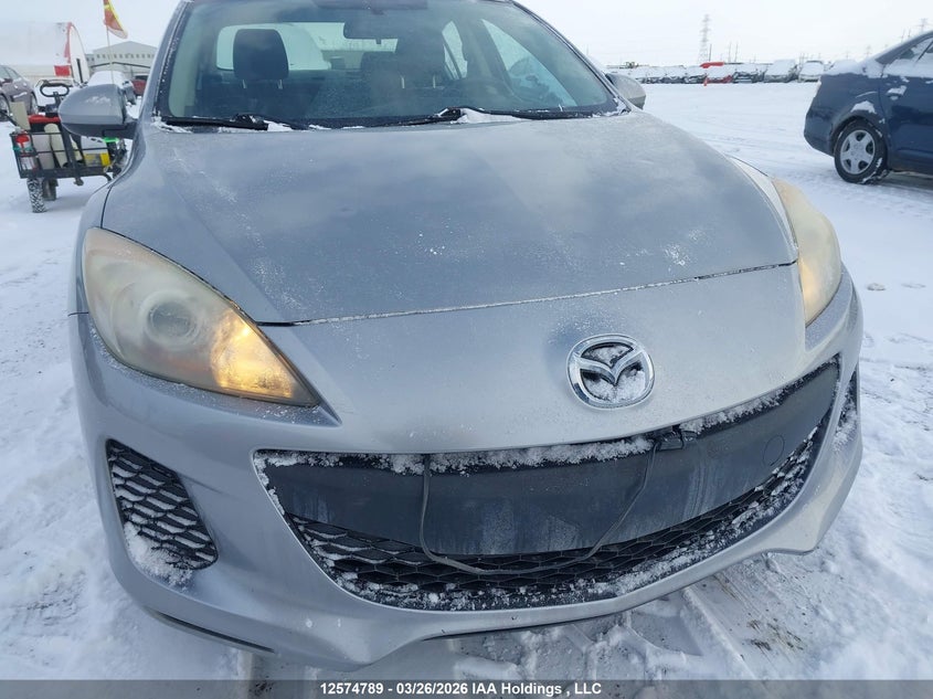 2012 Mazda 3 2.0 I Silver Lot 111012574789 Vin JM1BL1UF6C1681736