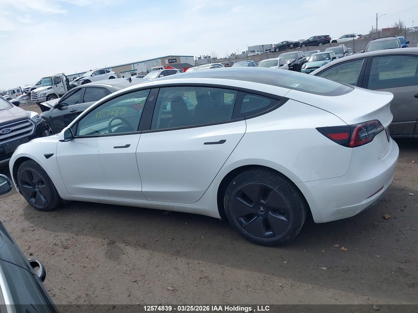 2023 Tesla Model 3 Rwd VIN: LRW3E1FA8PC845415 Lot: 12574839