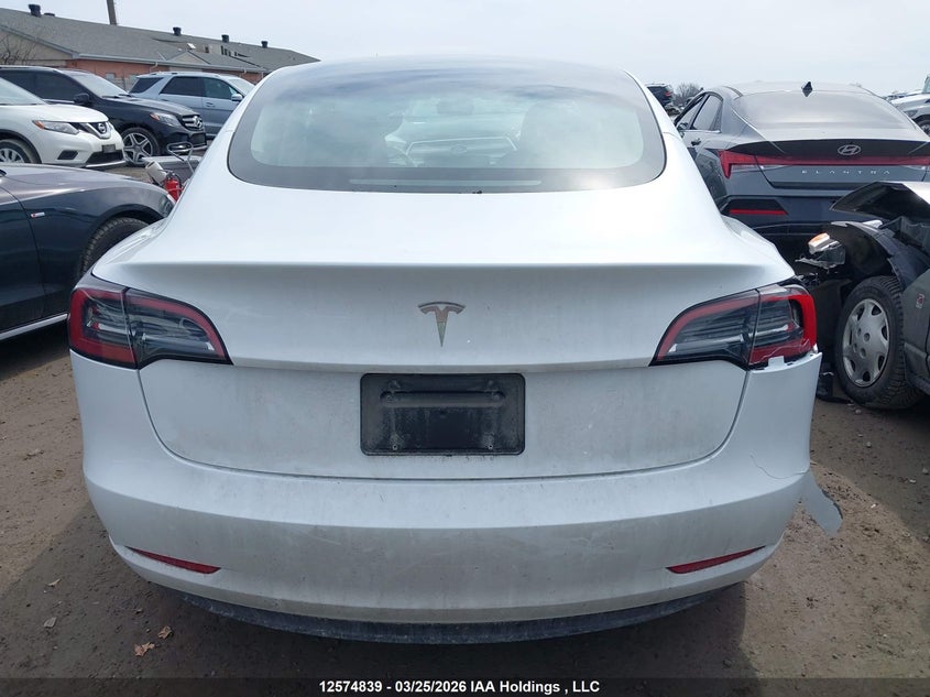 2023 Tesla Model 3 Rwd VIN: LRW3E1FA8PC845415 Lot: 12574839