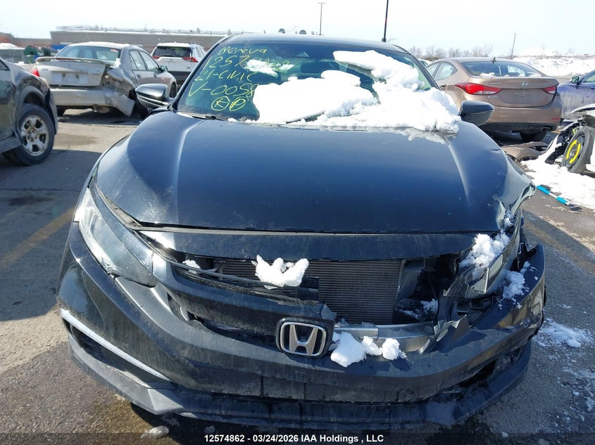 2021 HONDA CIVIC SEDAN 2.0L I-4 DOHC, VVT, 158HP