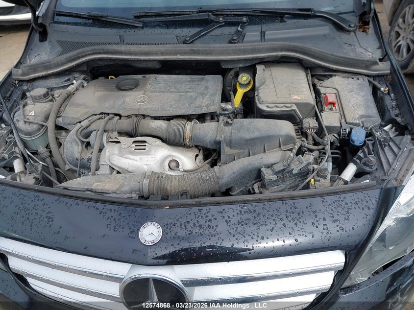 2013 Mercedes-Benz B250 VIN: WDDMH4EB5DJ166869 Lot: 12574868