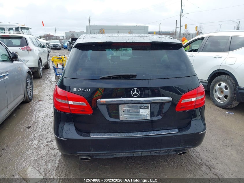 2013 Mercedes-Benz B250 VIN: WDDMH4EB5DJ166869 Lot: 12574868