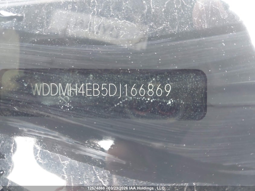 2013 Mercedes-Benz B250 VIN: WDDMH4EB5DJ166869 Lot: 12574868