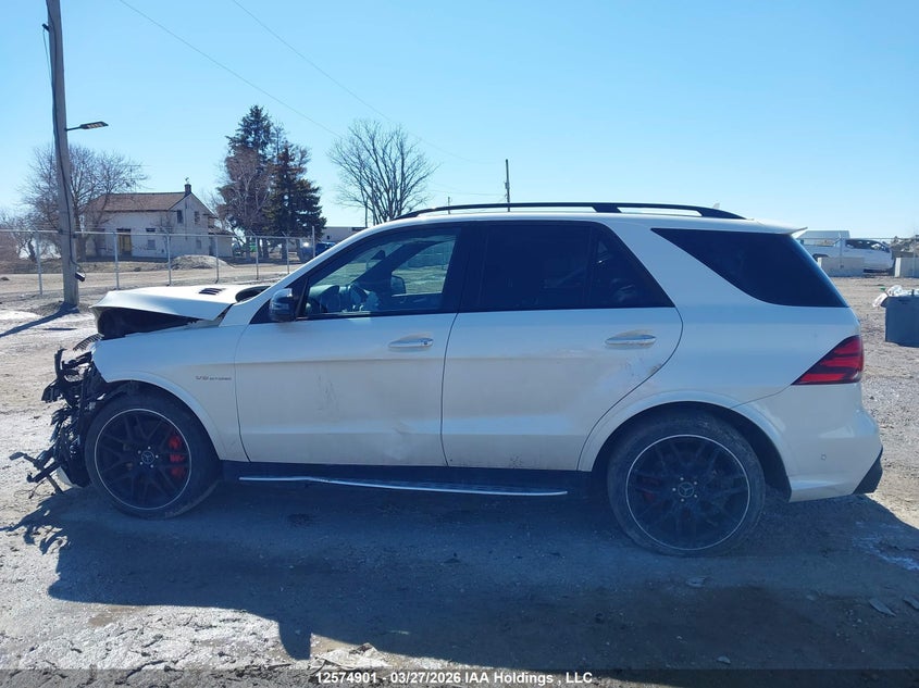 2017 Mercedes-Benz Gle 63 Amg-S 4Matic VIN: 4JGDA7FB9HA954182 Lot: 12574901