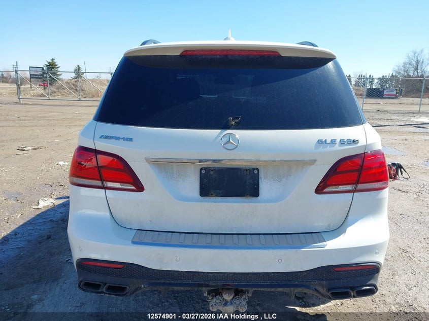 2017 Mercedes-Benz Gle 63 Amg-S 4Matic VIN: 4JGDA7FB9HA954182 Lot: 12574901