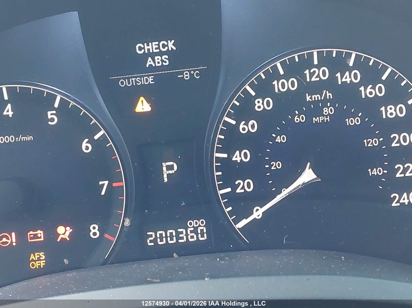 2010 Lexus Rx 350 VIN: 2T2BK1BA1AC001532 Lot: 12574930