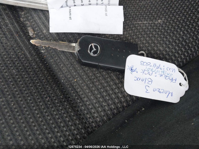 2013 Mazda Mazda3 Gs-Sky VIN: JM1BL1V7XD1741803 Lot: 12575234