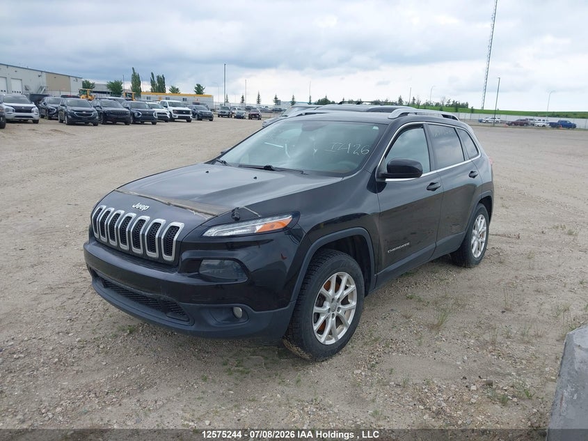 2014 Jeep Cherokee, Правый бок, IAAI, VIN 1C4PJMCB2EW129278 — фото 2
