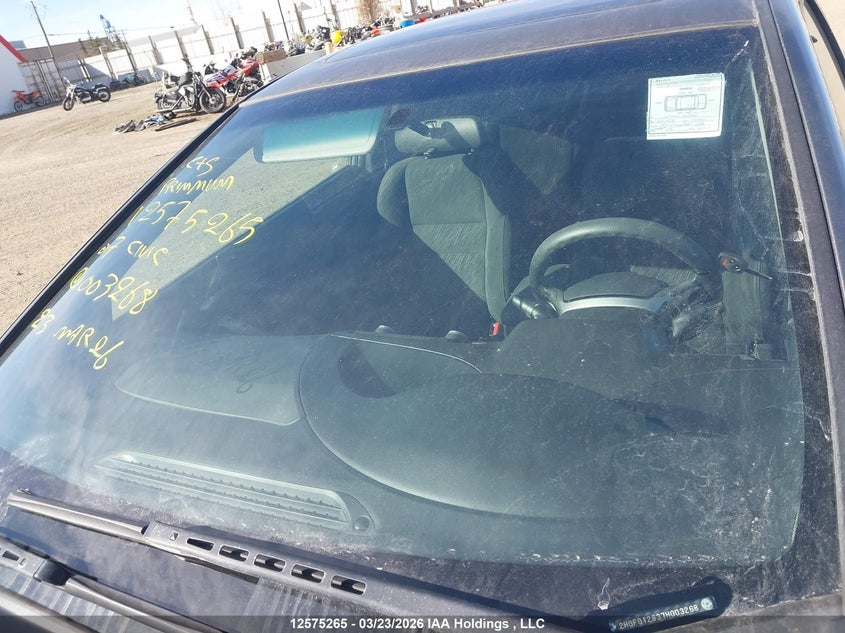 2007 Honda Civic Ex VIN: 2HGFG12837H003268 Lot: 12575265