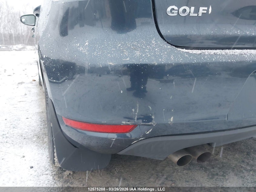 2013 Volkswagen Golf 2.5L Comfortline/2.5L Highline/2.5L Trendline/Wolfsburg Edition 2.5L VIN: WVWCA7AJ3DW119562 Lot: 12575288