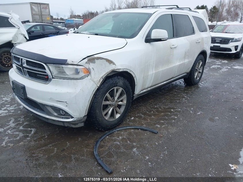 Vin: 1c4rdjdg8fc239800, lot: 2970058, dodge durango limited 20152