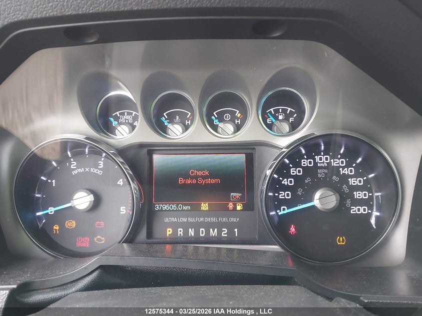 2016 Ford F-250 Lariat VIN: 1FT7W2BTXGEC48012 Lot: 12575344