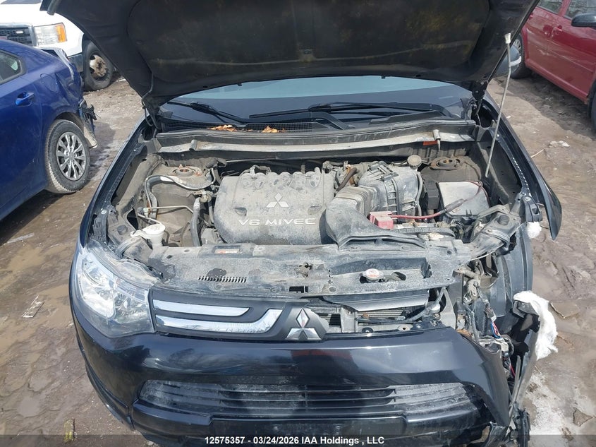 2014 Mitsubishi Outlander Se VIN: JA4JZ3AXXEZ606104 Lot: 12575357