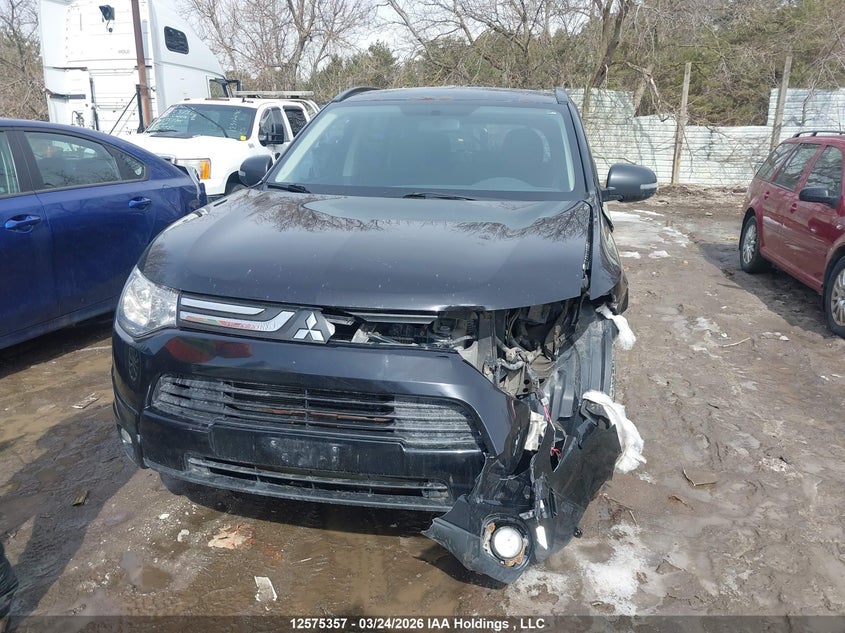2014 Mitsubishi Outlander Se VIN: JA4JZ3AXXEZ606104 Lot: 12575357