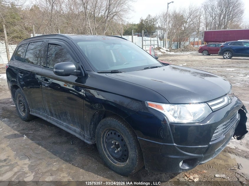 2014 Mitsubishi Outlander Se VIN: JA4JZ3AXXEZ606104 Lot: 12575357