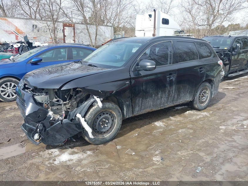 2014 Mitsubishi Outlander Se VIN: JA4JZ3AXXEZ606104 Lot: 12575357