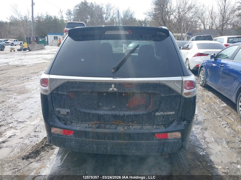 2014 Mitsubishi Outlander Se VIN: JA4JZ3AXXEZ606104 Lot: 12575357