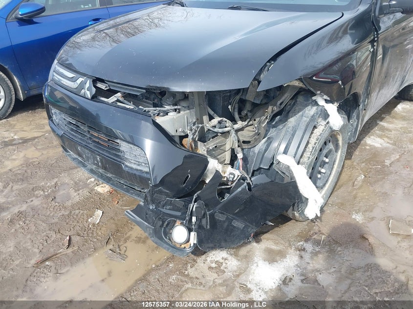 2014 Mitsubishi Outlander Se VIN: JA4JZ3AXXEZ606104 Lot: 12575357