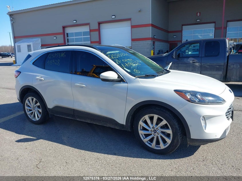2021 Ford Escape Titanium VIN: 1FMCU9DZ9MUA18828 Lot: 12575376
