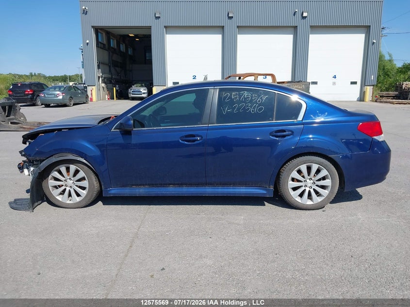 2010 Subaru Legacy 3.6R Premium VIN: 4S3BMJG66A2225610 Lot: 12575569