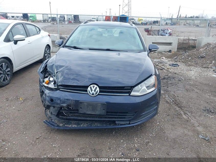 2017 Volkswagen Golf Sportwagen S VIN: 3VWA17AU1HM542256 Lot: 12575635