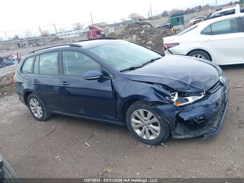 2017 Volkswagen Golf Sportwagen S VIN: 3VWA17AU1HM542256 Lot: 12575635