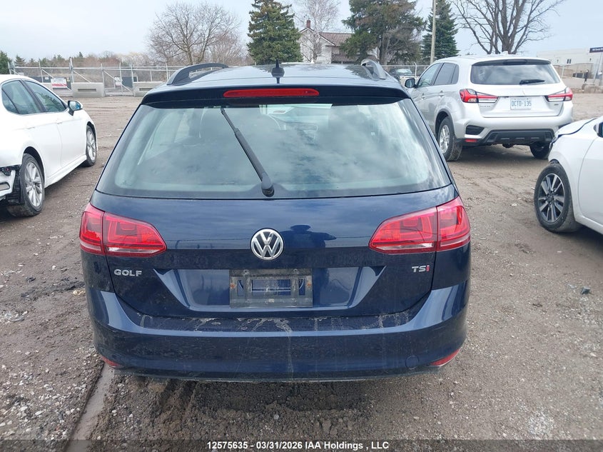 2017 Volkswagen Golf Sportwagen S VIN: 3VWA17AU1HM542256 Lot: 12575635