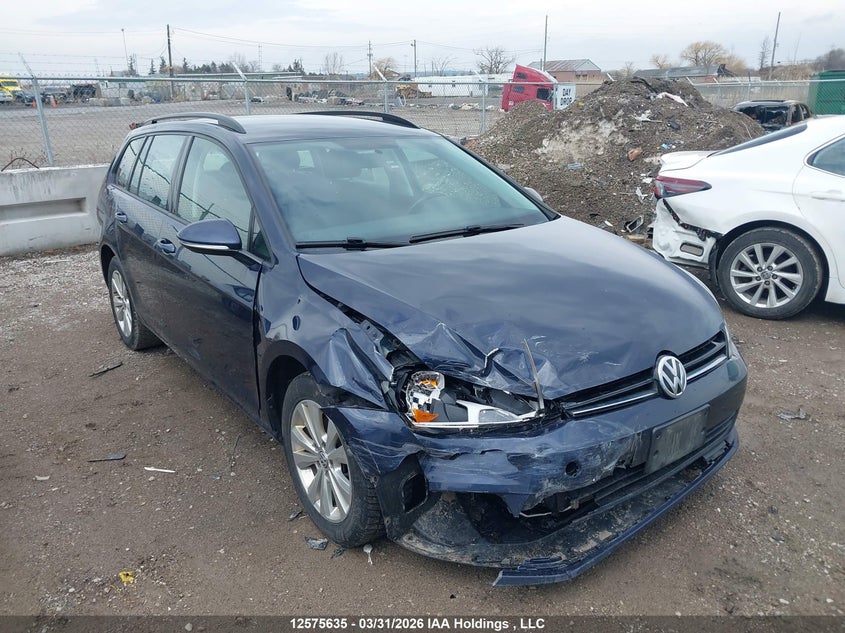 2017 Volkswagen Golf Sportwagen S VIN: 3VWA17AU1HM542256 Lot: 12575635