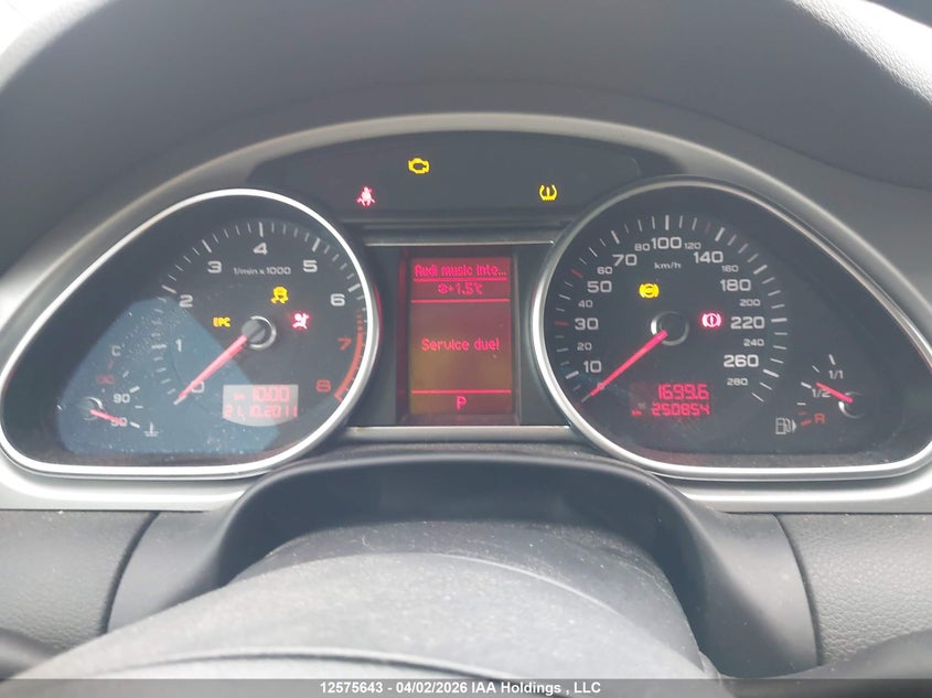 2011 Audi Q7 3.0 Premium VIN: WA1LGCFE1BD009406 Lot: 12575643