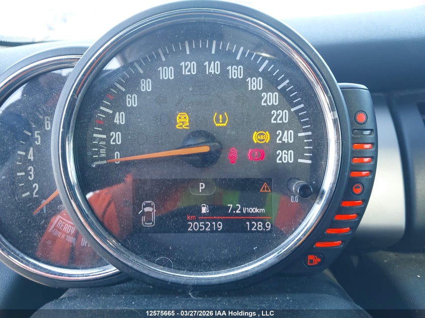 2017 Mini 3 Door Cooper VIN: WMWXP5C55H2D16136 Lot: 12575665