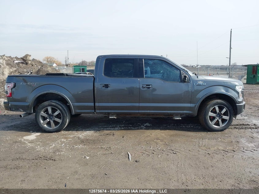 2017 Ford F-150 Lariat VIN: 1FTFW1EFXHFB95237 Lot: 12575674