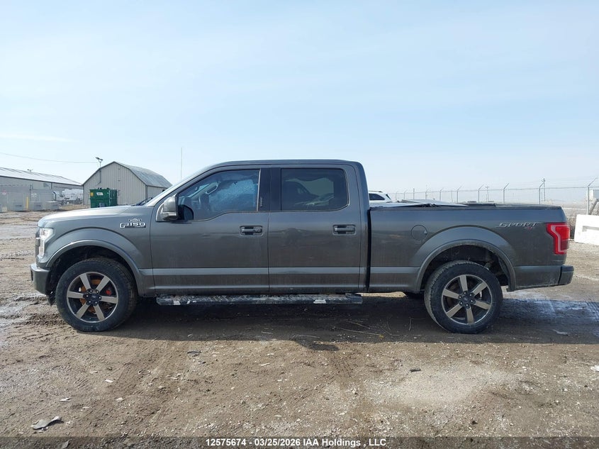 2017 Ford F-150 Lariat VIN: 1FTFW1EFXHFB95237 Lot: 12575674