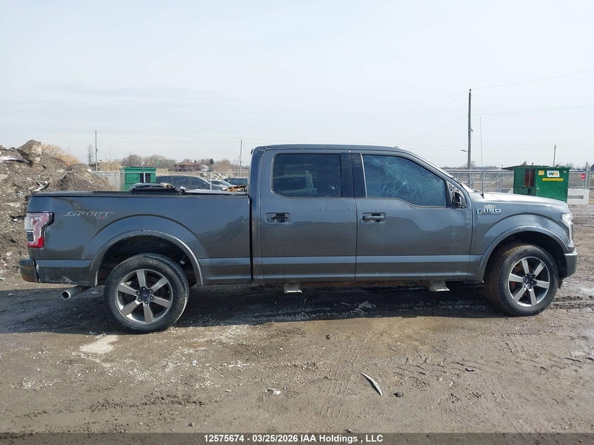 2017 Ford F-150 Lariat VIN: 1FTFW1EFXHFB95237 Lot: 12575674