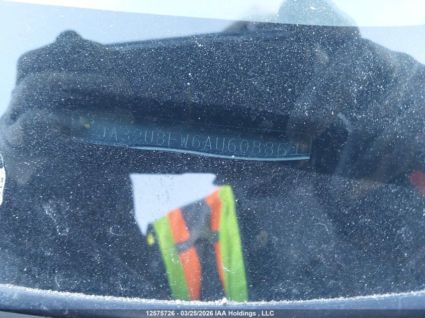 2010 Mitsubishi Lancer Gts VIN: JA32U8FW6AU608864 Lot: 12575726