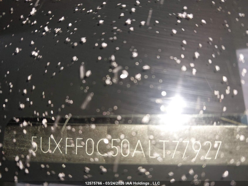 2010 BMW X5 VIN: 5UXFF0C50ALT77927 Lot: 12575766