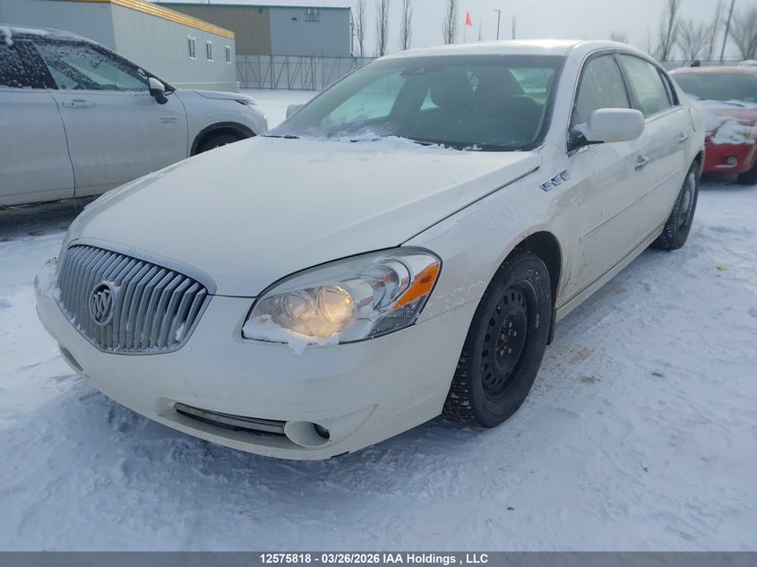 2011 Buick Lucerne, Удар спереди, IAAI, VIN 1G4HJ5EM2BU145878 — фото 2