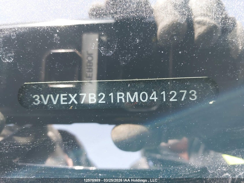 2024 Volkswagen Taos Se VIN: 3VVEX7B21RM041273 Lot: 12575989