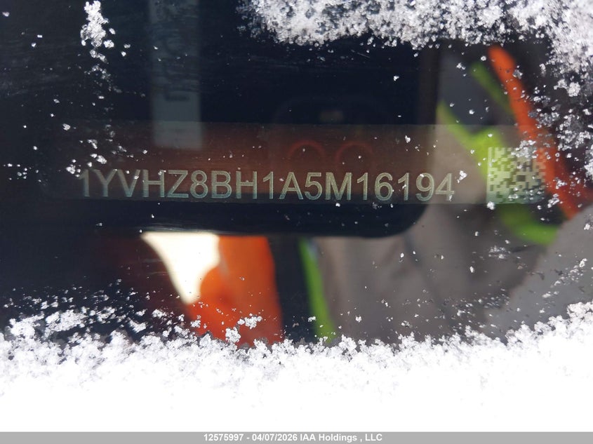 2010 Mazda Mazda6 VIN: 1YVHZ8BH1A5M16194 Lot: 12575997