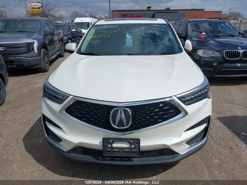 2019 Acura Rdx VIN: 5J8TC2H36KL804742 Lot: 12576029