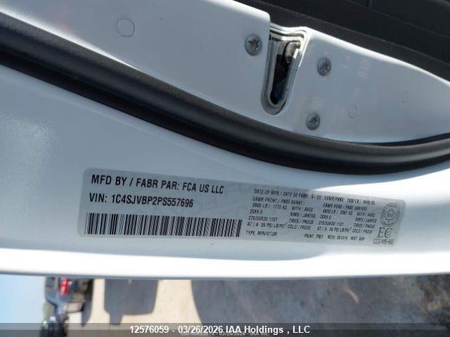 2023 Jeep Wagoneer Series Ii VIN: 1C4SJVBP2PS557696 Lot: 12576059