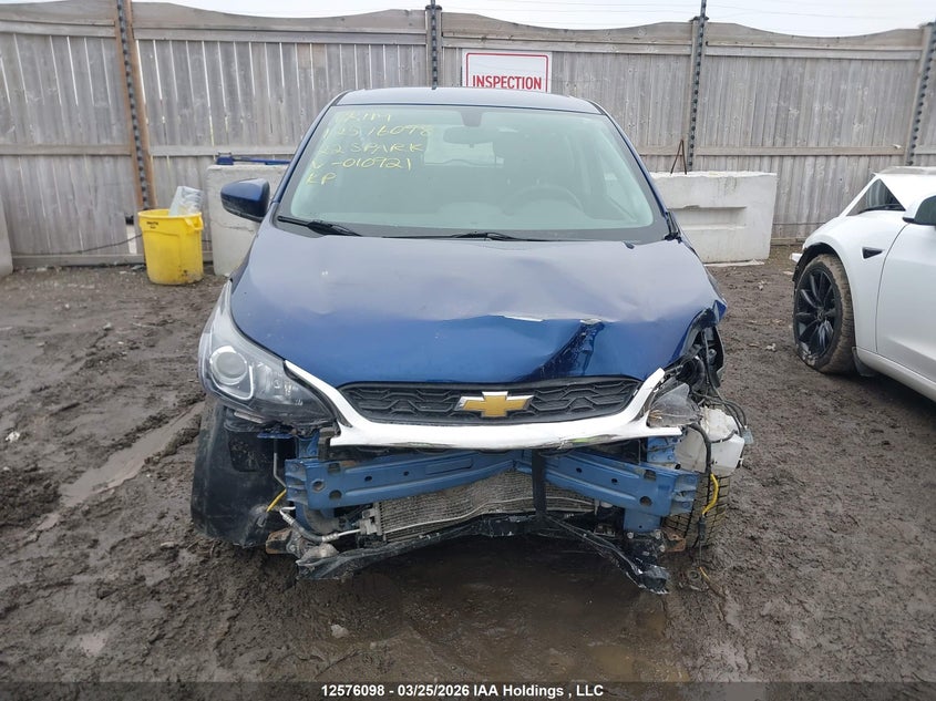 2022 Chevrolet Spark 1Lt Cvt VIN: KL8CD6SA3NC010921 Lot: 12576098