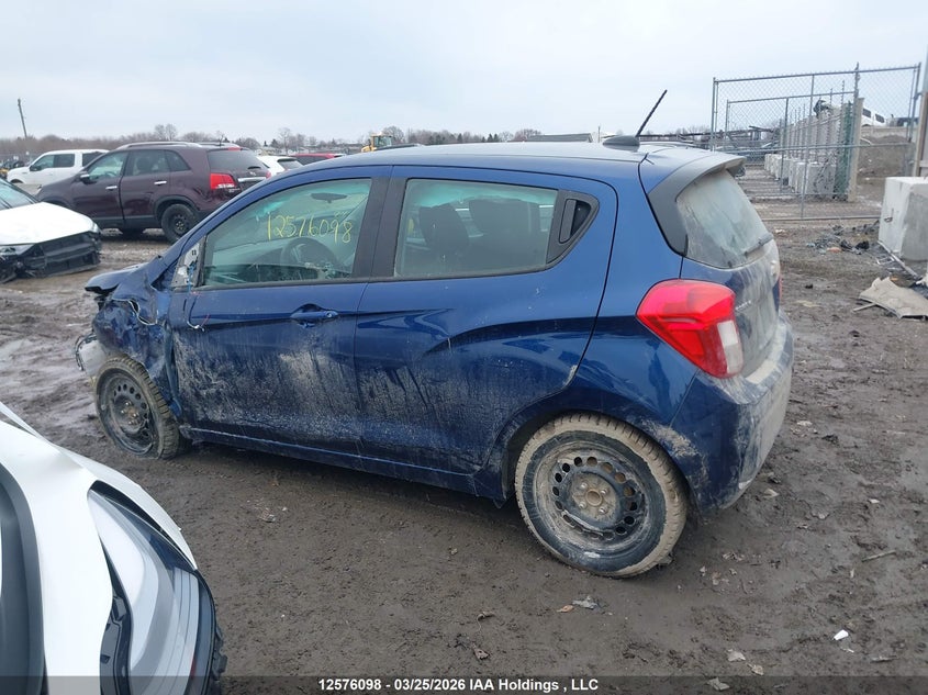2022 Chevrolet Spark 1Lt Cvt VIN: KL8CD6SA3NC010921 Lot: 12576098