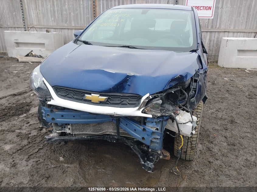 2022 Chevrolet Spark 1Lt Cvt VIN: KL8CD6SA3NC010921 Lot: 12576098