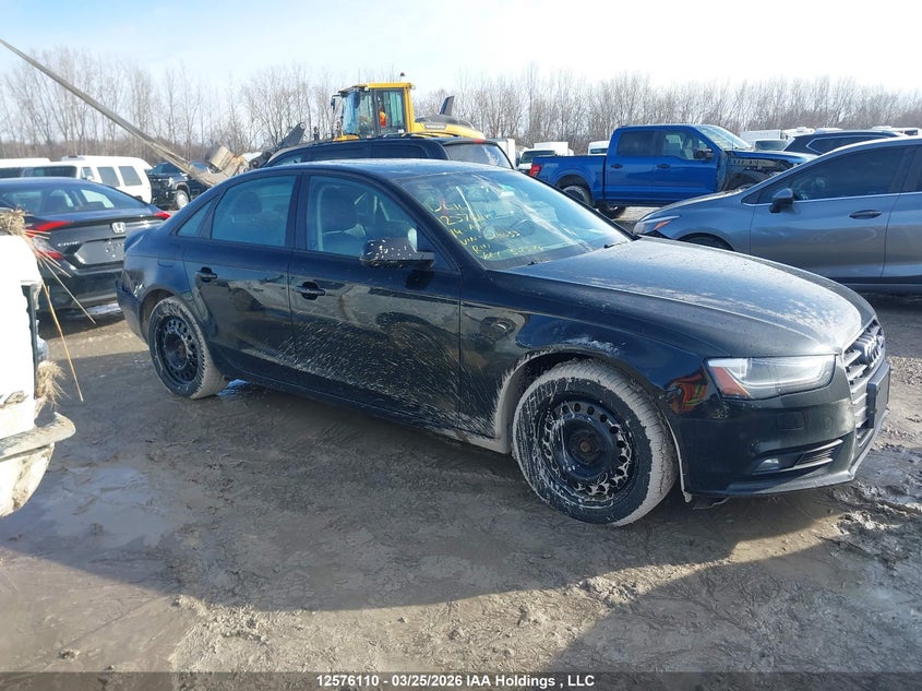 2014 Audi A4 Premium VIN: WAUBFCFL8EN014035 Lot: 12576110